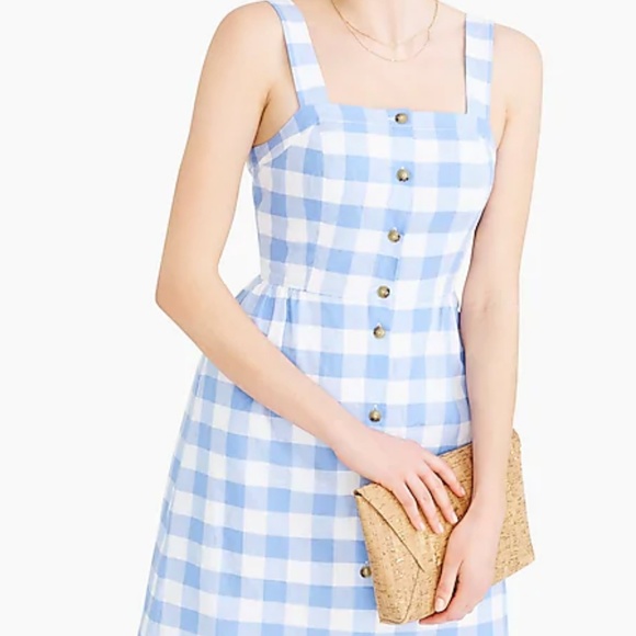 J.Crew Button-Front Dress - Picture 3 of 3